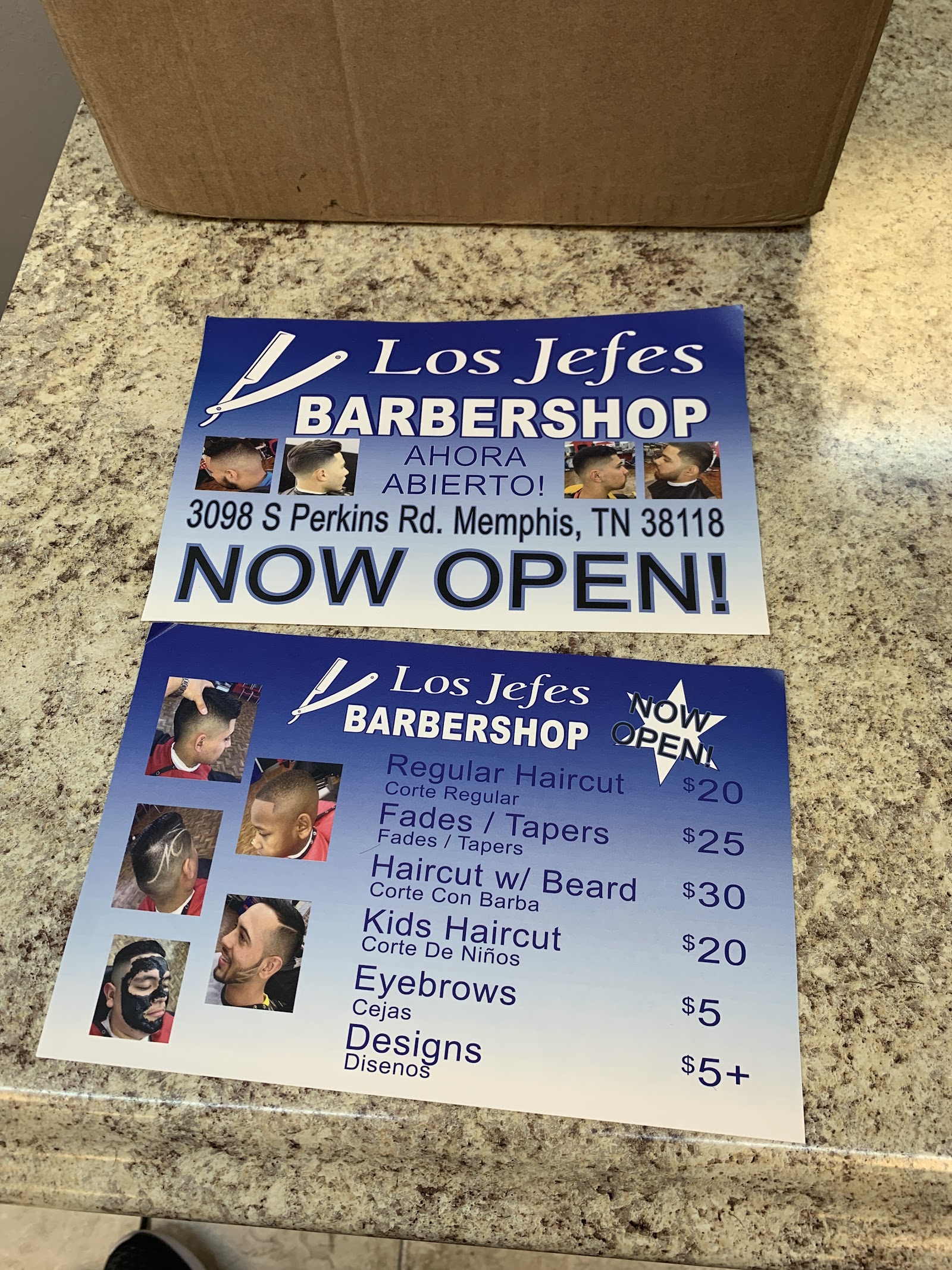 Los Jefes Barbershop work
